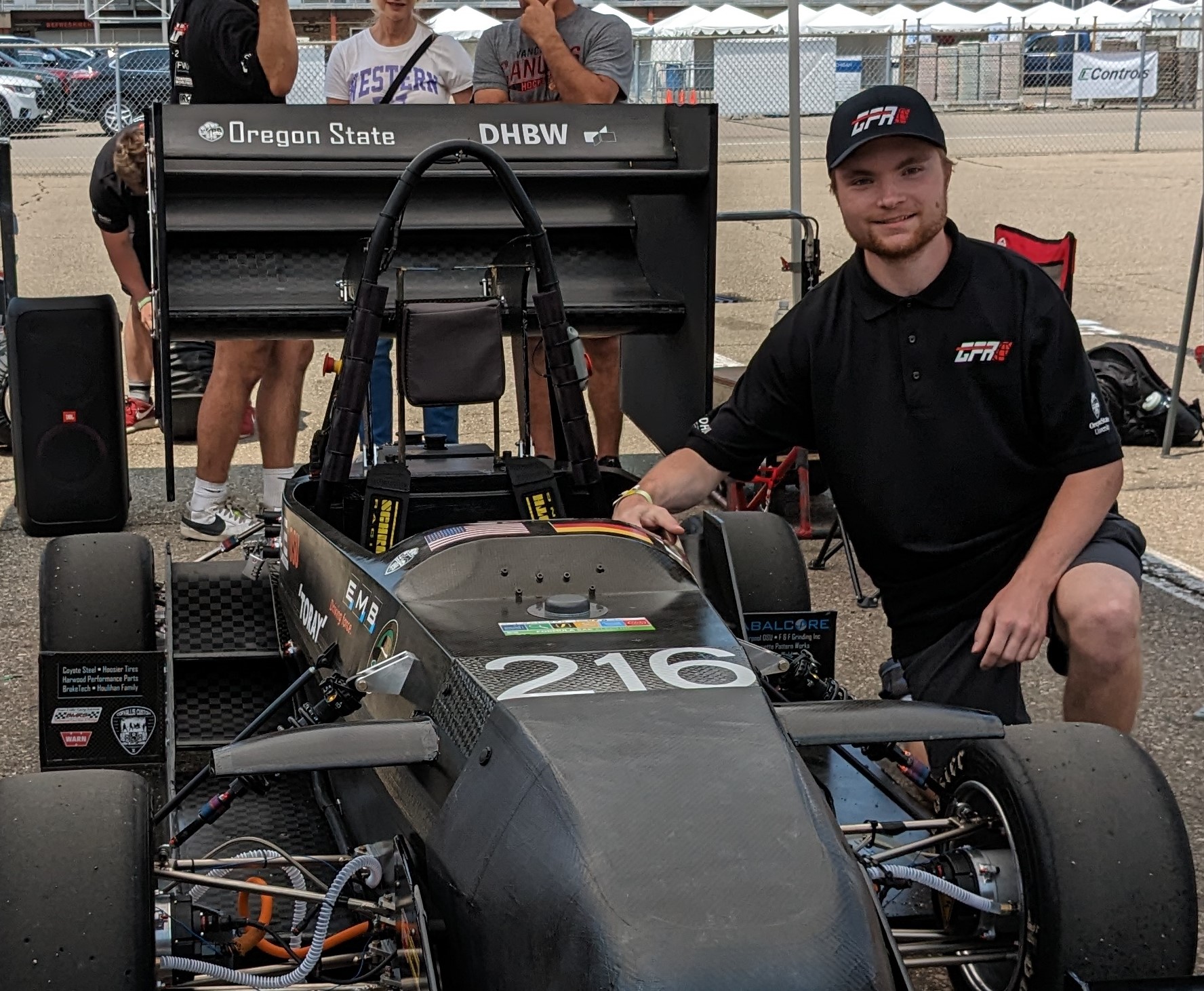 Global Formula Racing competition vehicle