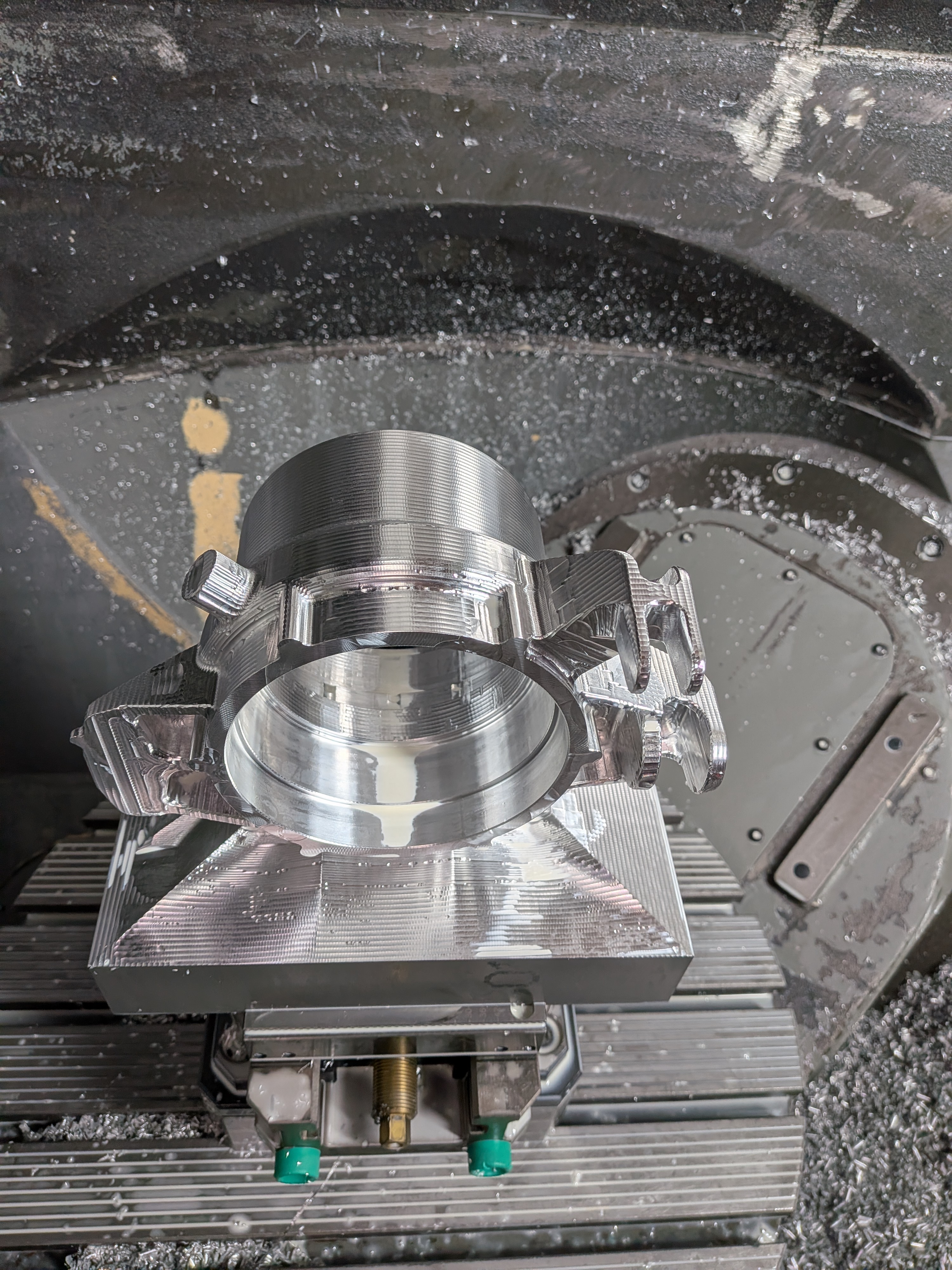 Machined front upright component